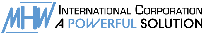 MH&W International Corp. A Powerful Solution Logo